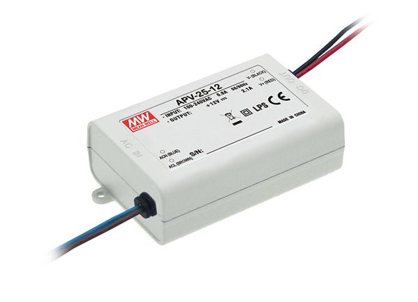 Mean Well APV-25-5 LED Treiber LED Schaltnetzteil 17,5W 5V 3,5A Kompakt Kunststoffgehause Konstantspannung Mean Well APV-25-5 LED Treiber LED Schaltnetzteil 17,5W 5V 3,5A Kompakt Kunststoffgehause Konstantspannung