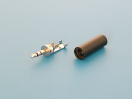 Stecker Stereo 2,5 Plastik (AUD-31)