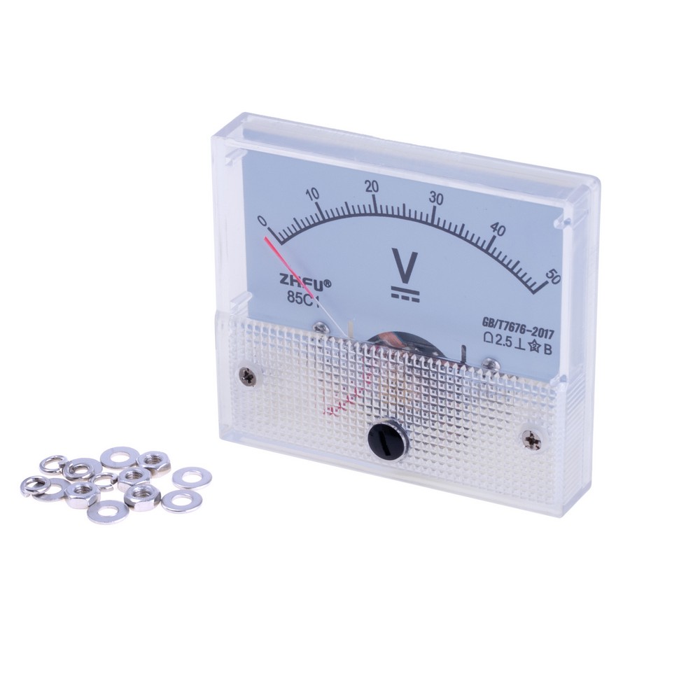 Аналоговий вольтметр 50V Аналоговий вольтметр 50V