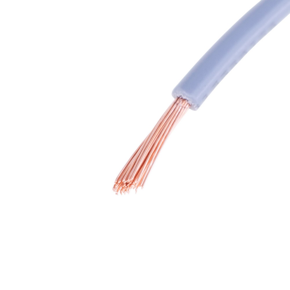 Провід багатожильний 1mm² (18AWG, 32xD0.20mm) сірий Провід багатожильний 1mm² (18AWG, 32xD0.20mm) сірий