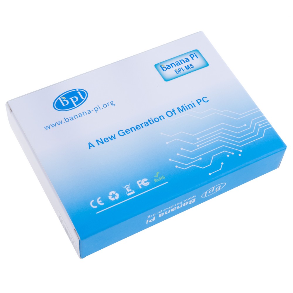 Mikrocomputer Banana Pi BPI-M5, Amlogic S905X3 4GB DDR4+16G eMMC