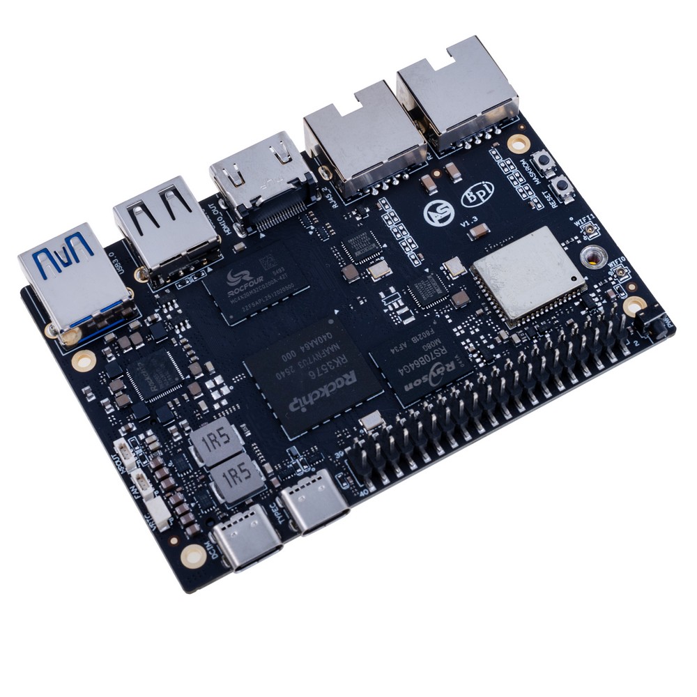 Mikrocomputer Banana Pi BPI-M7 with Rockchip RK3588, 8G RAM and 64 eMMC