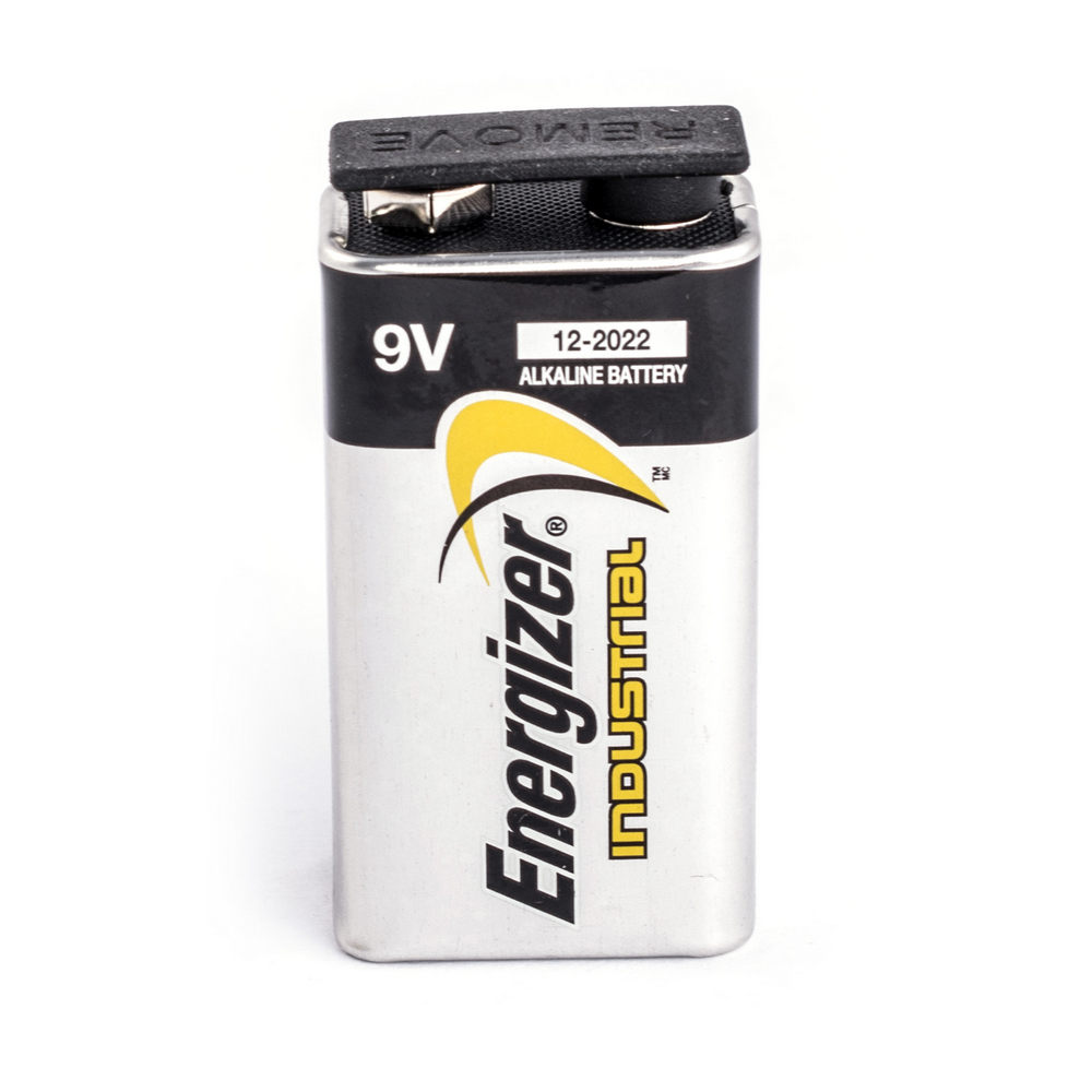 BAT-6LR61/EGI Batterien Industrial Energizer 9V 6LR61 (MN1604, 6F22) Alkaline Hochleistungsbatterien 650 mAh