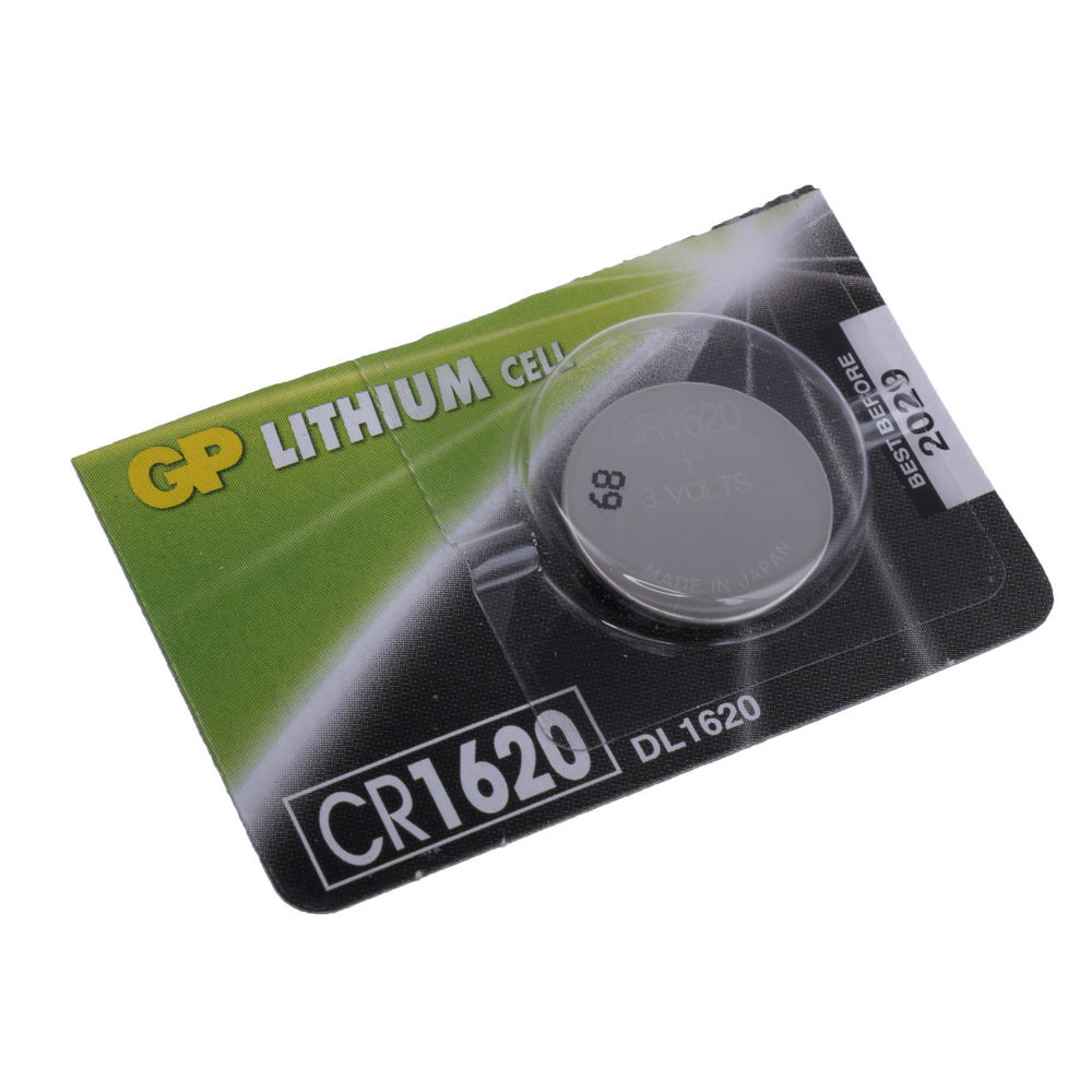 Batt. CR1620 Lithium, 3V, GP, U5