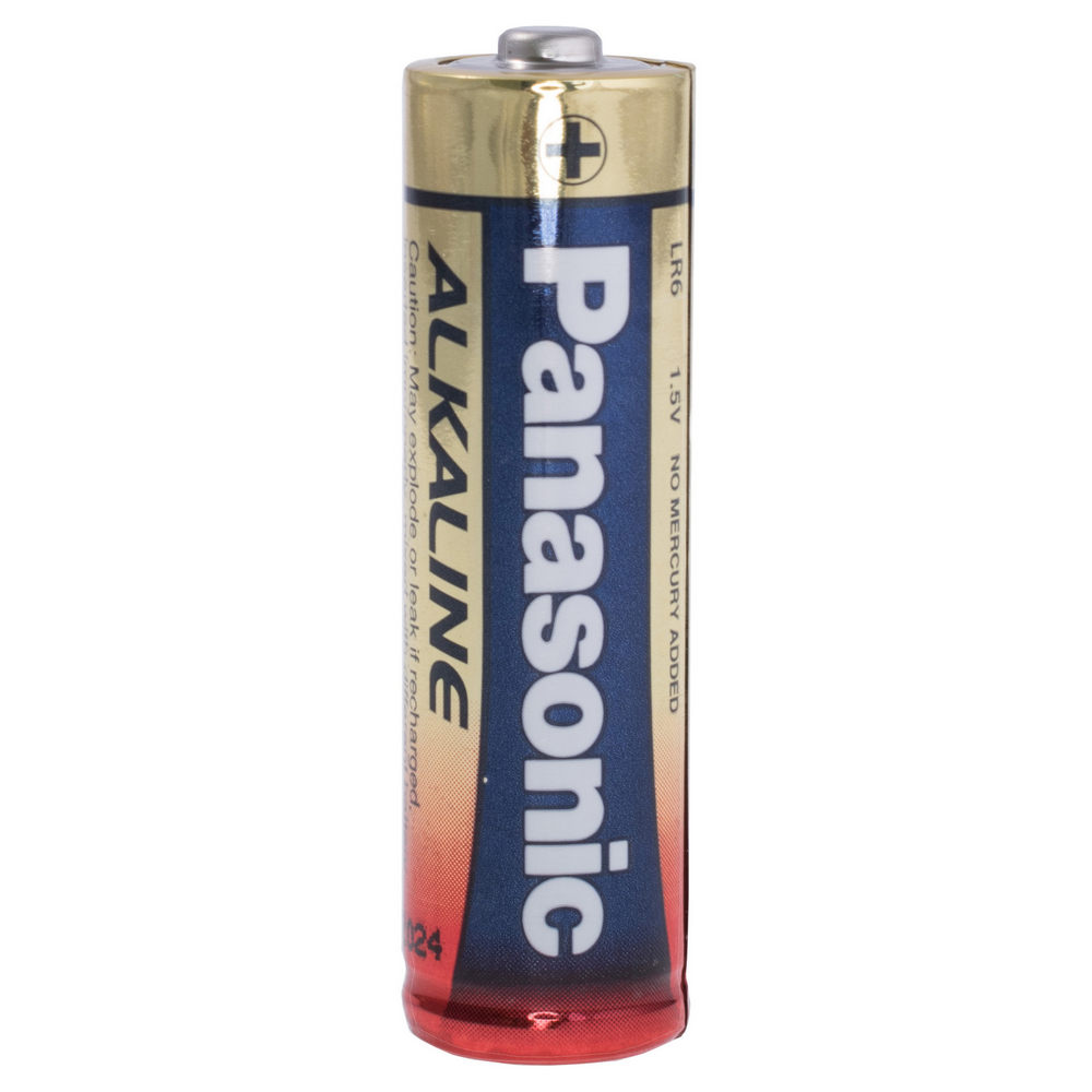 Бат. щелочная, LR6, AA, 1.5V, Panasonic, U-4
