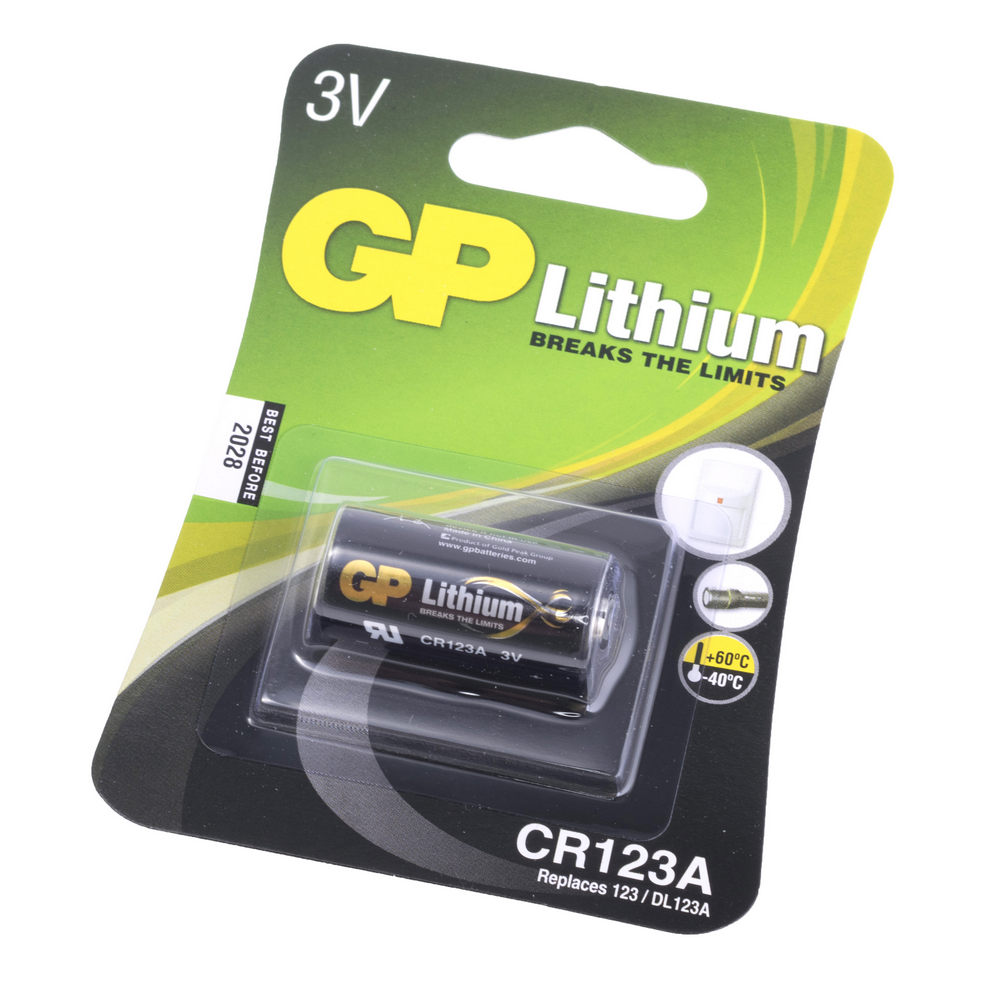 Batterie CR123A-U1, GP