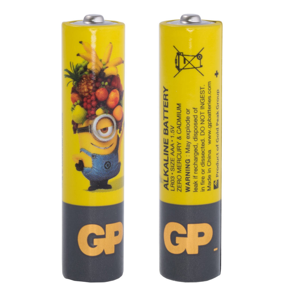 Batterie GP ULTRA ALKALINE 1.5V 24AUYOY-2UE4, LR03, AAА