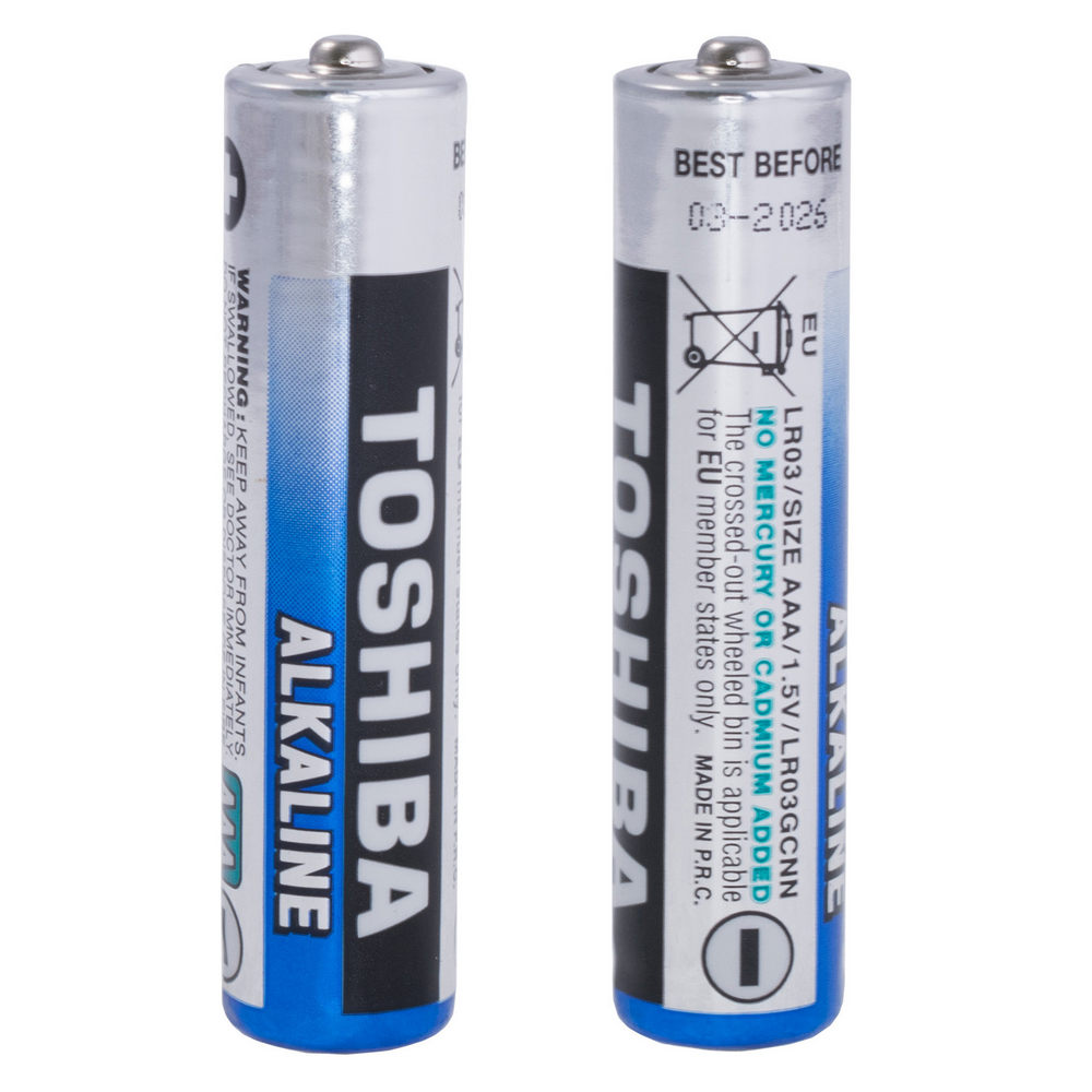 Batterie TOSHIBA  LR03 alkalische, AAA