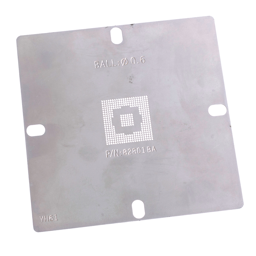 Трафарет BGA 82801BA (0.60 mm) 96x96mm