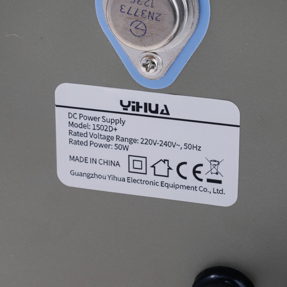 Labornetzteil 35W, 0-15VDC, YiHUA 1502D+