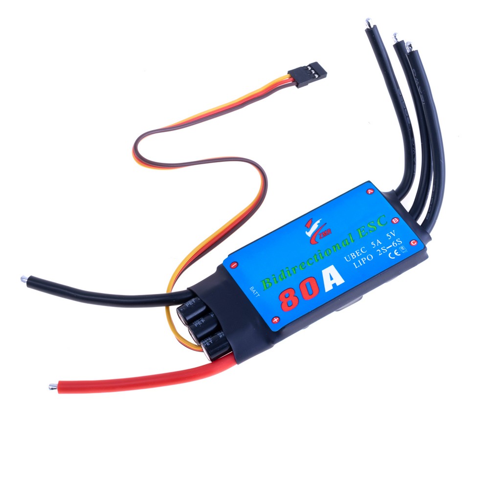Регулятор Bidirectional 80A 2-6s UBEC 5A 5V