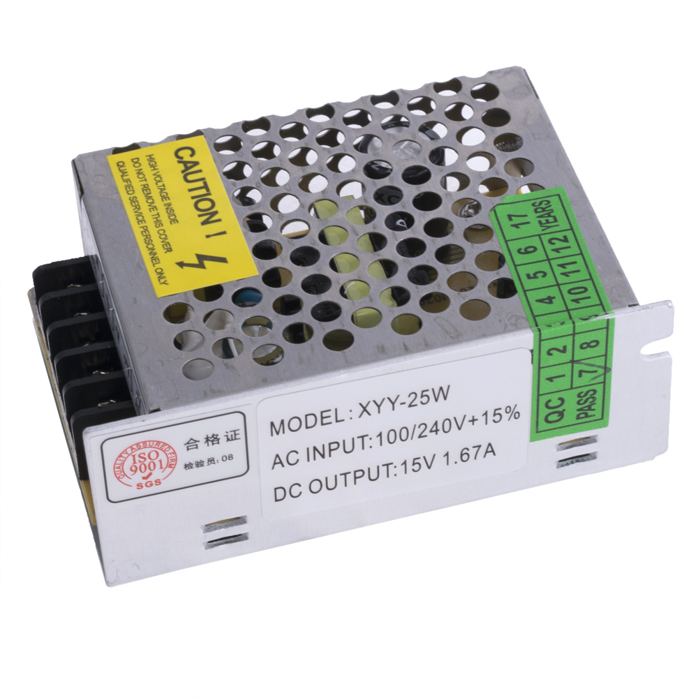 Einbaunetzteil 25W 15V 1.67A