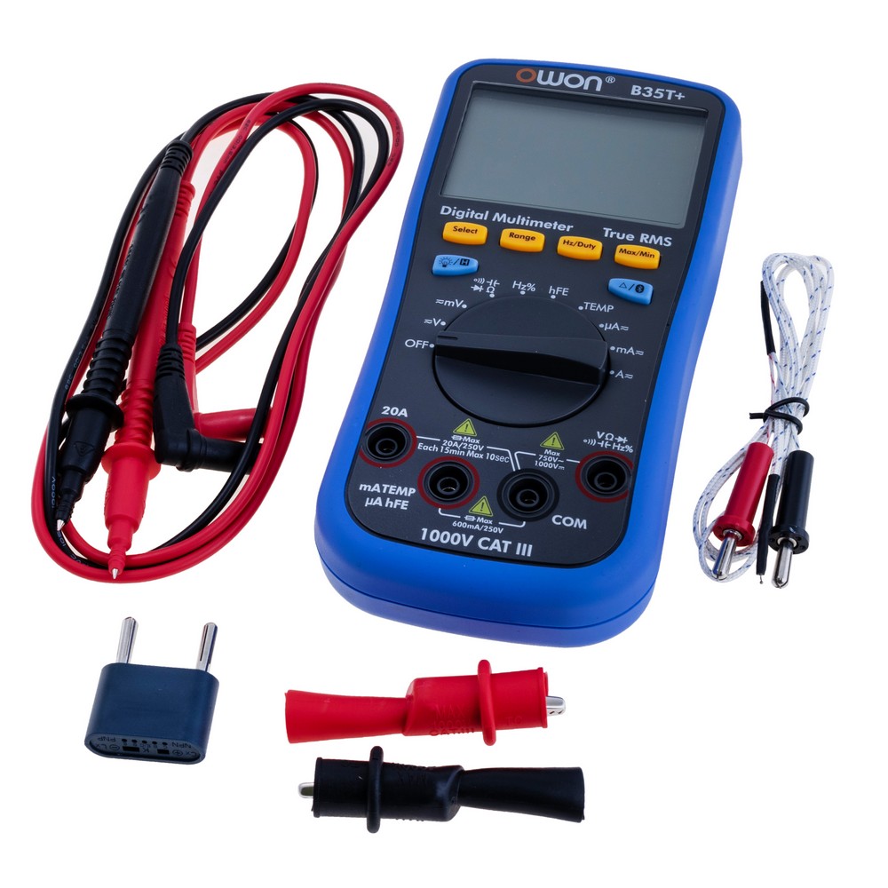 Цифровий мультиметр із Bluetooth, B35T+ Цифровий мультиметр із Bluetooth, B35T+