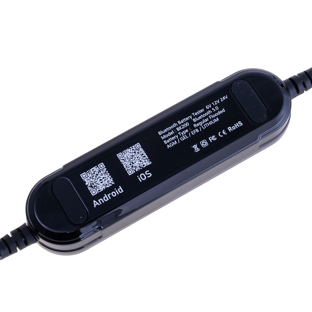Тестер акумуляторів з bluetooth BK200 Konnwei