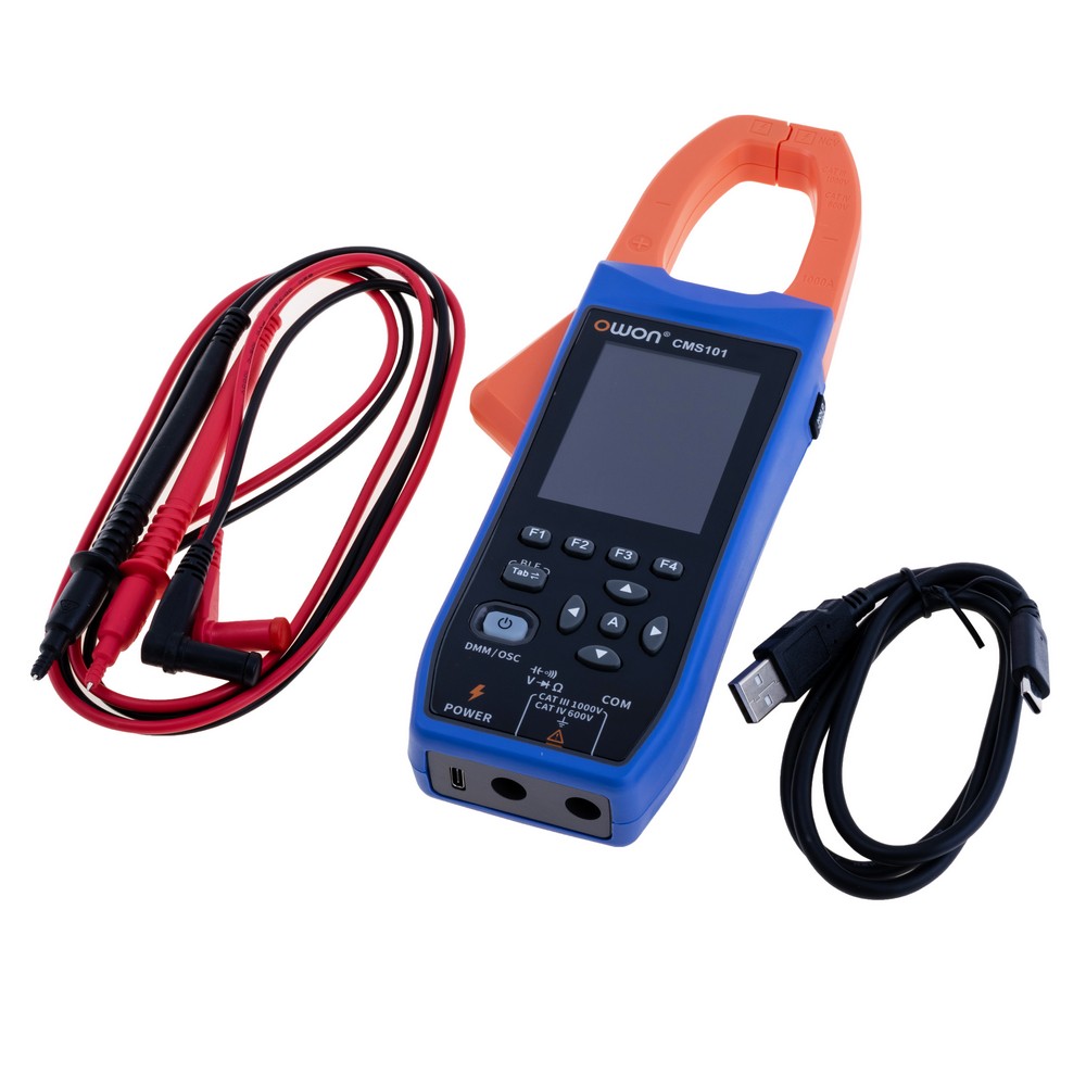Струмовимірювальні кліщі із осцилографом та Bluetooth, CMS101