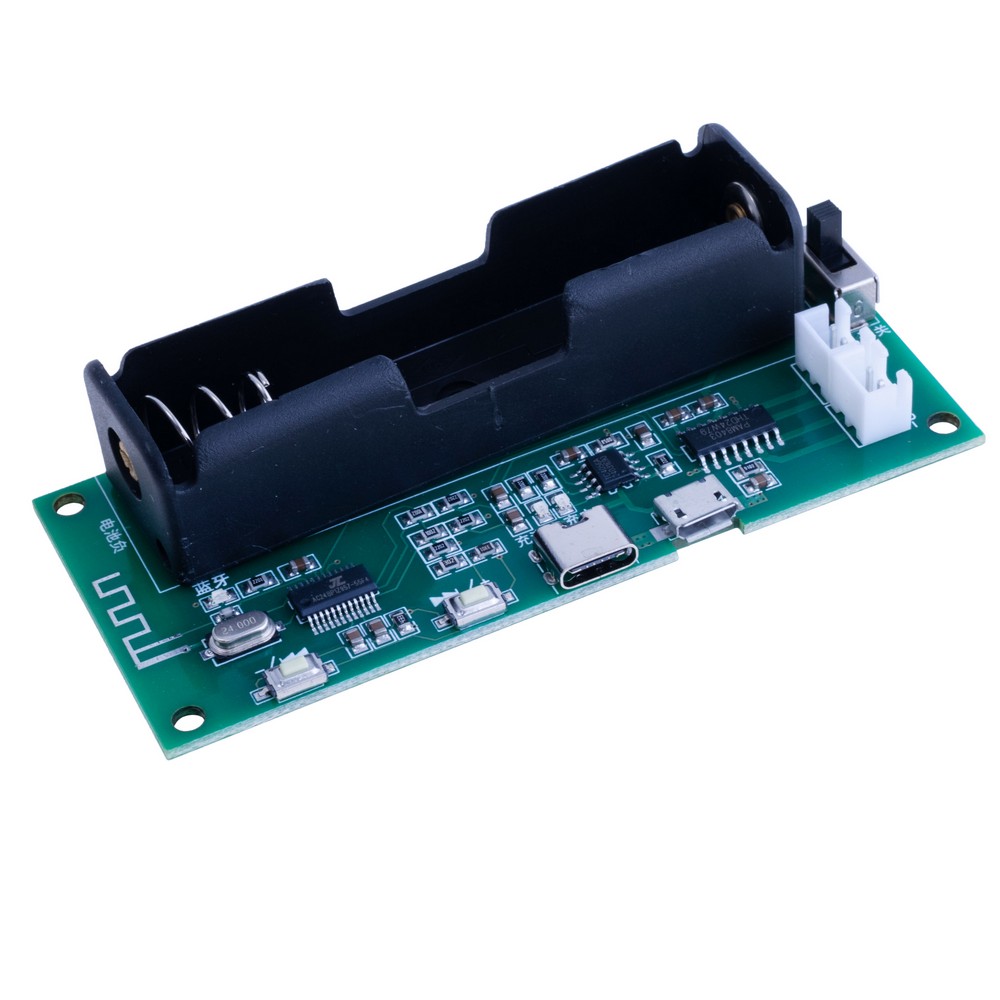 XH-A153 锂电池蓝牙功放板双声道小功率自制DIY手工有源音箱5W+5W