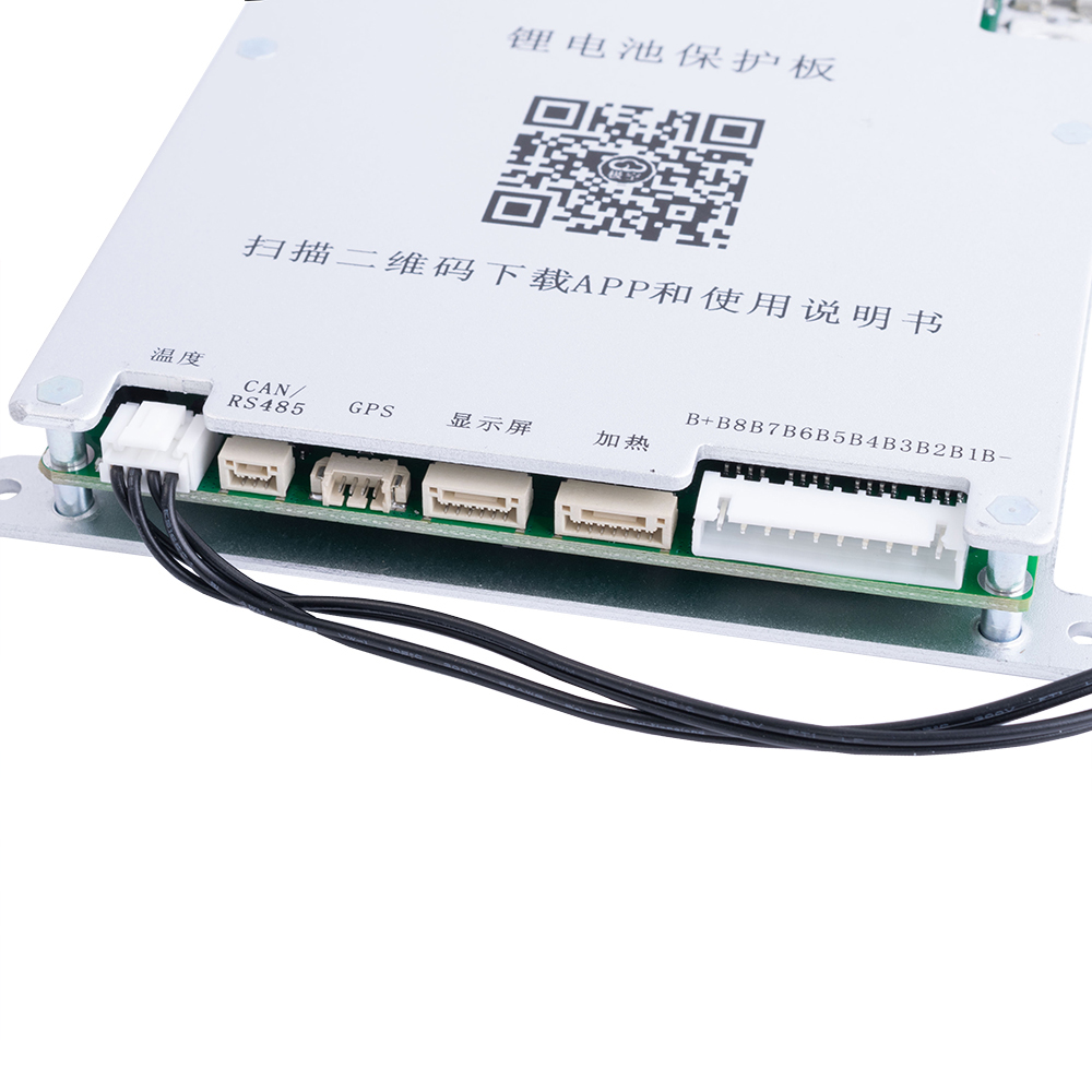 BMS JK-B1A8S20P (Li-Ion/LiFePO4/LTO 4S-8S; Balancer 1A; Charge/Discharge: 200A; BT/RS485)