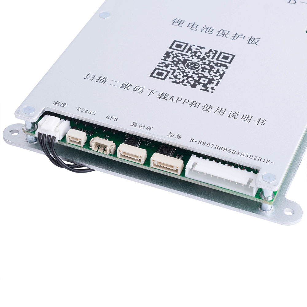 BMS JK-B2A8S20P-Heat-CAN (Li-Ion/LiFePO4/LTO 4S-8S; Balancer 1A; Charge/Discharge: 200A; BT/RS485/Heat/CAN)