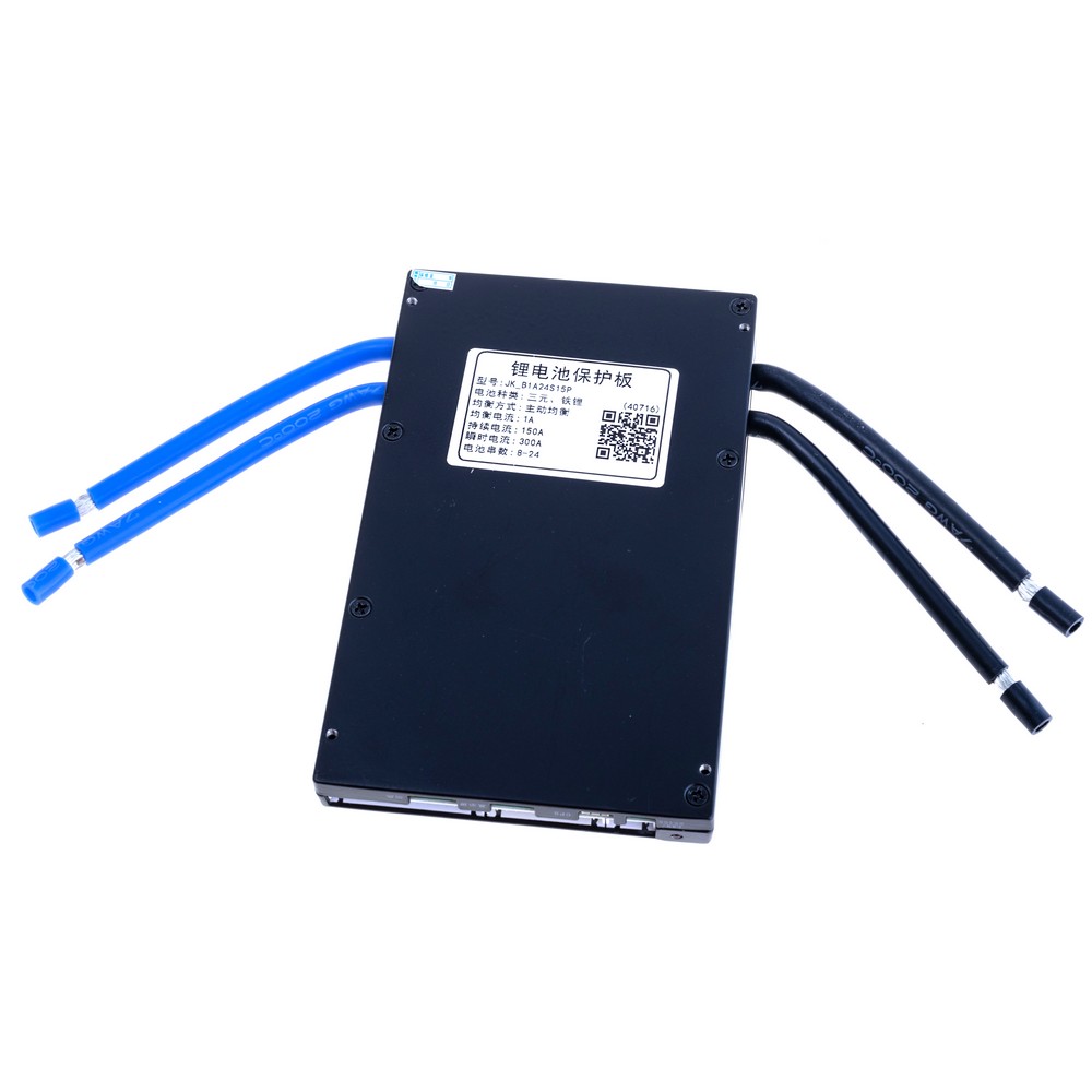 BMS JK-B1A24S15P (Li-Ion/LiFePo4/LTO 8S-24S; Balancer 1A; Charge/Discharge: 150A; BT/RS485)