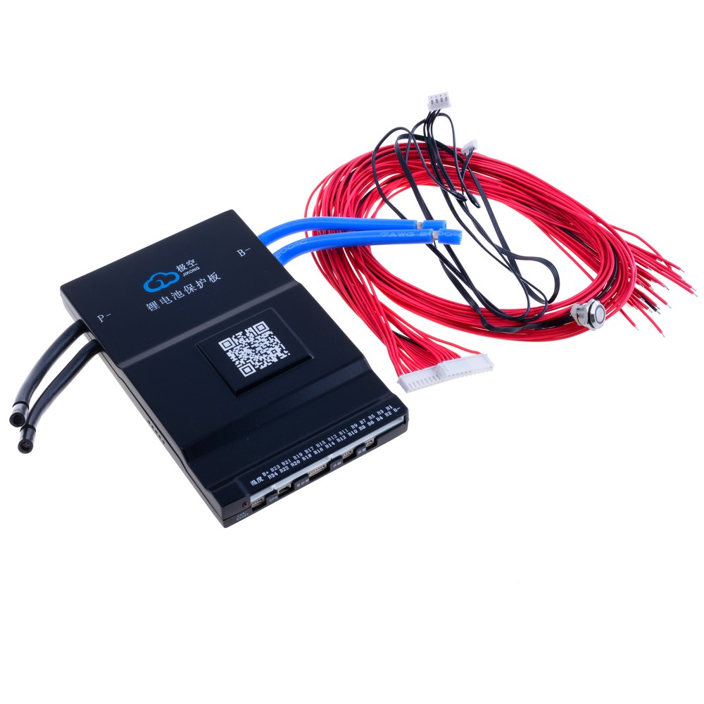 BMS JK-BD6A20S10P Li-Ion/LiFePo4/LTO 8S-20S; Balancer 0.6A; Charge/Discharge: 100A; BT/RS485