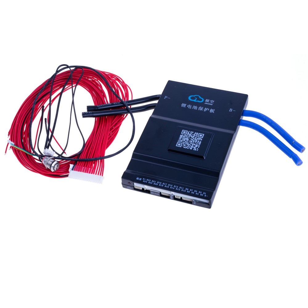 BMS JK-BD6A24S10P (Li-Ion/LiFePO4/LTO 8S-24S; Balancer 0.6A; Charge/Discharge: 100A; BT/RS485)