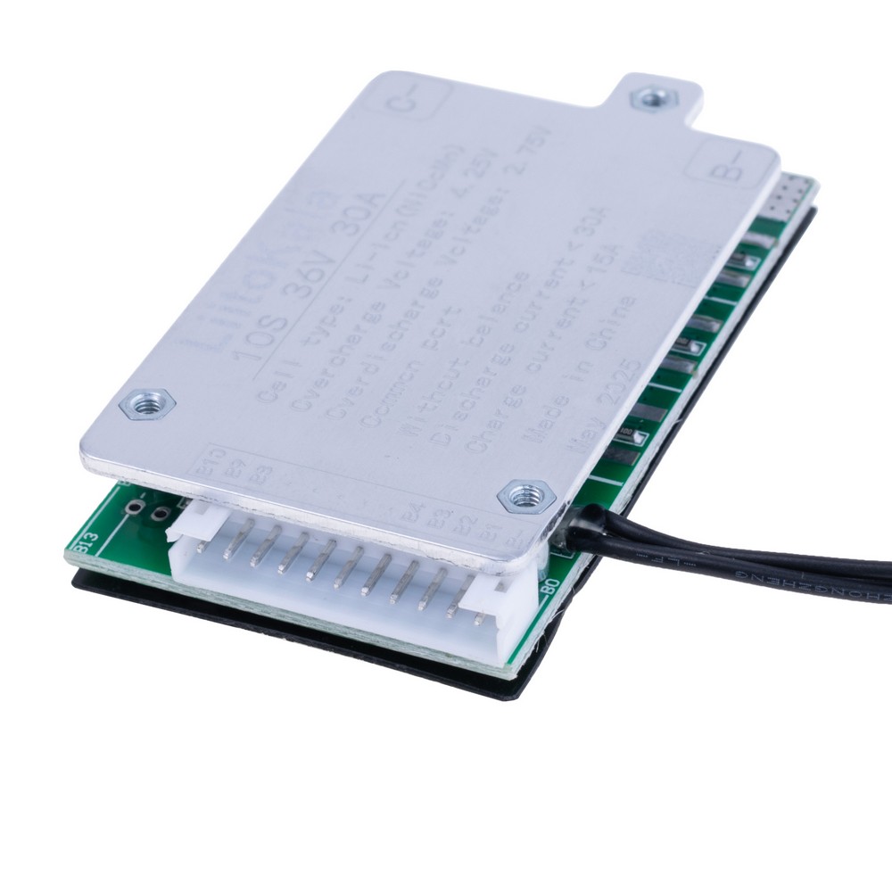 Плата захисту CX10S30A-SH-F-Y для 10-ти акумуляторів LI-ION, 36V 30А Плата захисту CX10S30A-SH-F-Y для 10-ти акумуляторів LI-ION, 36V 30А