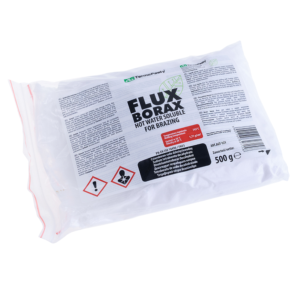 Borax (декагидрат тетрабората натрия) (agt-121) 500g Borax (декагидрат тетрабората натрия) (agt-121) 500g