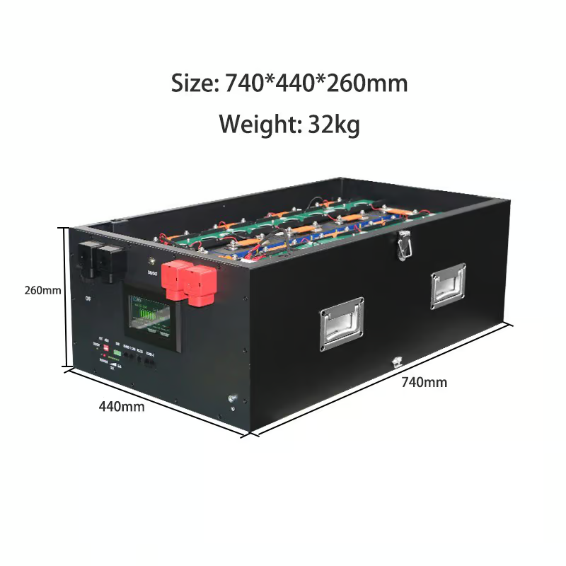 Battery box 51.2V for EVE 280/304/306/314Ah + BMS JK-PB2A16S20P