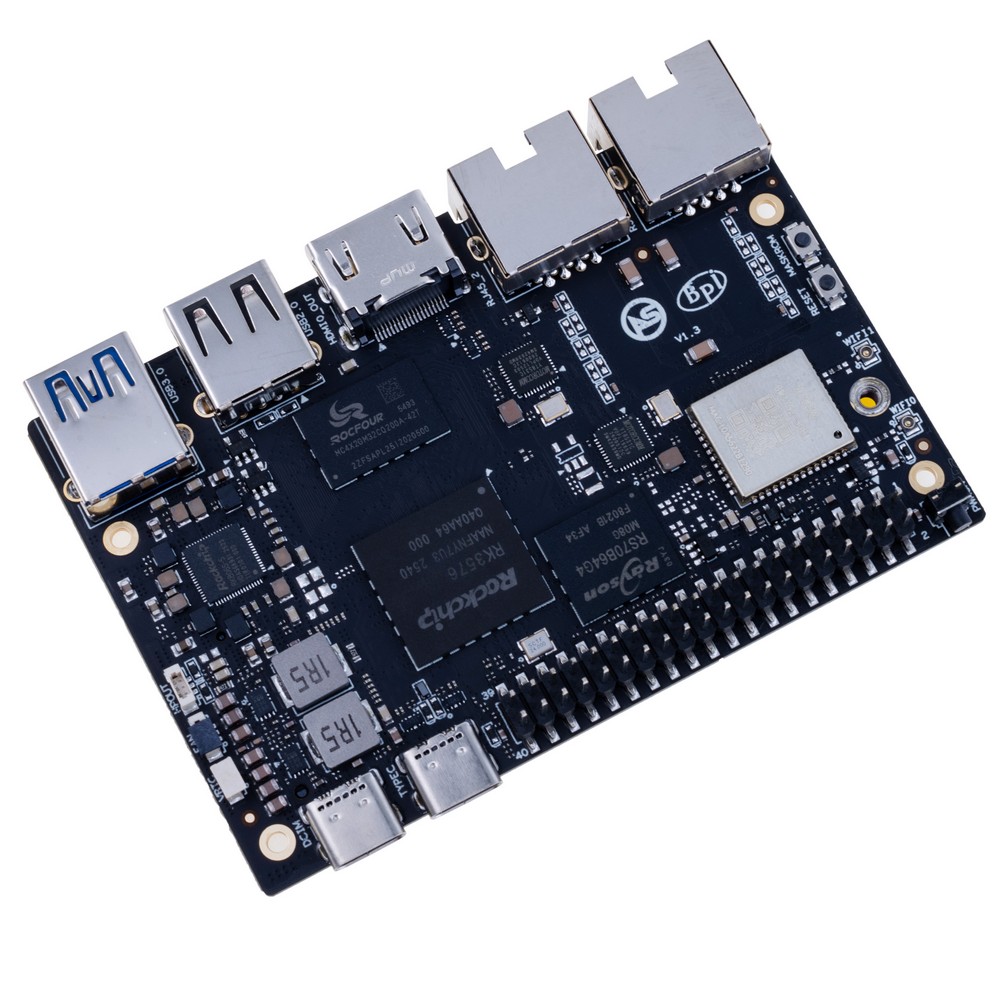 Mikrocomputer Banana Pi BPI-M5 Pro, Rockchip RK3576 8GB LPDDR4+ 64GB eMMC