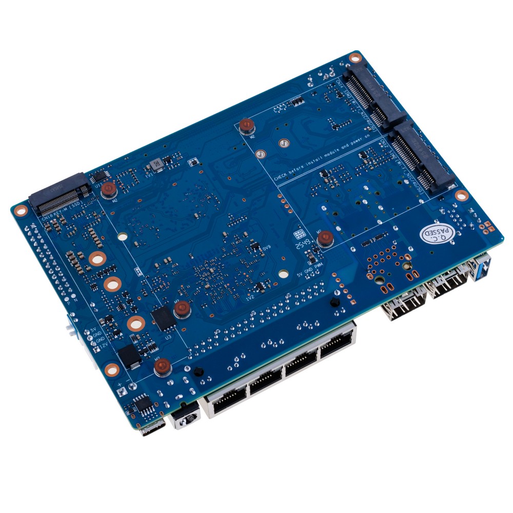 Router-Platine Banana Pi BPI-R4 mit Prozessor MediaTek MT7988A Quad-Core Cortex-A73 4G DDR+8G eMMC