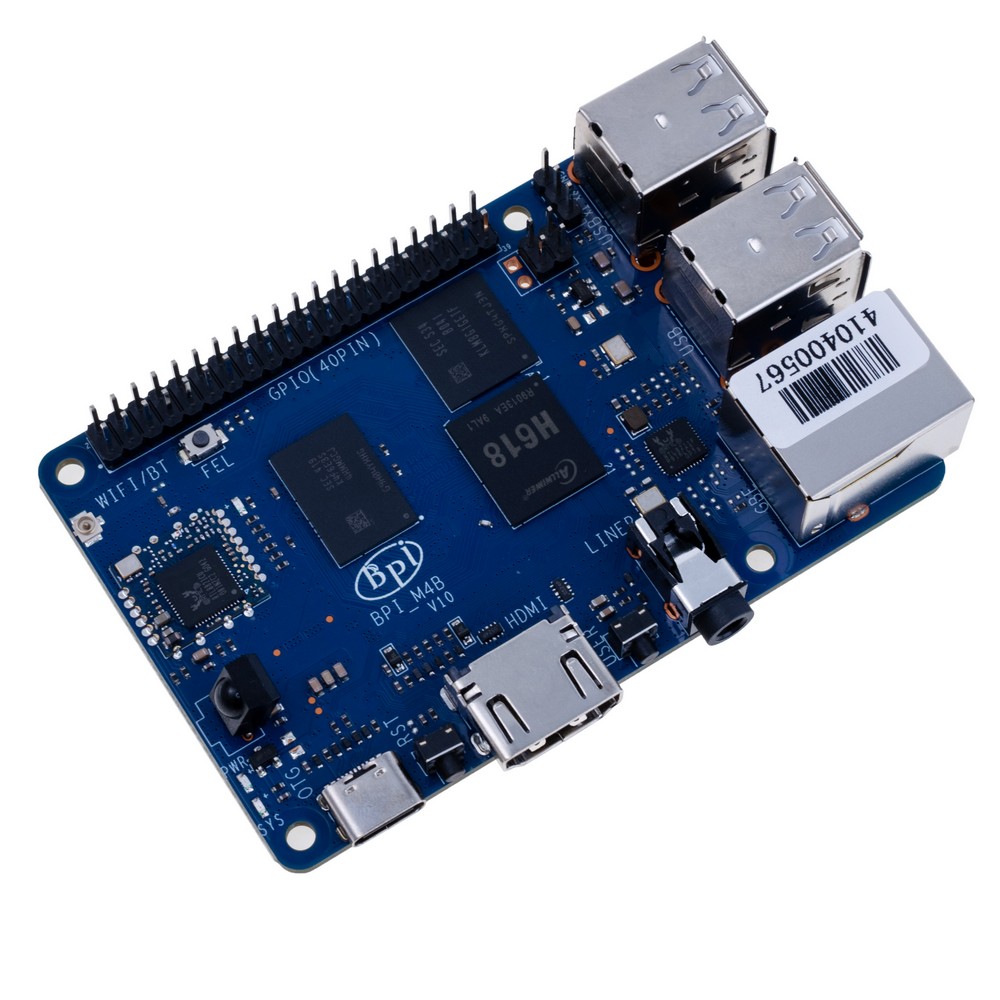 Mikrocomputer Banana Pi BPI-M4 Berry 2G LPDDR4+8G eMMC