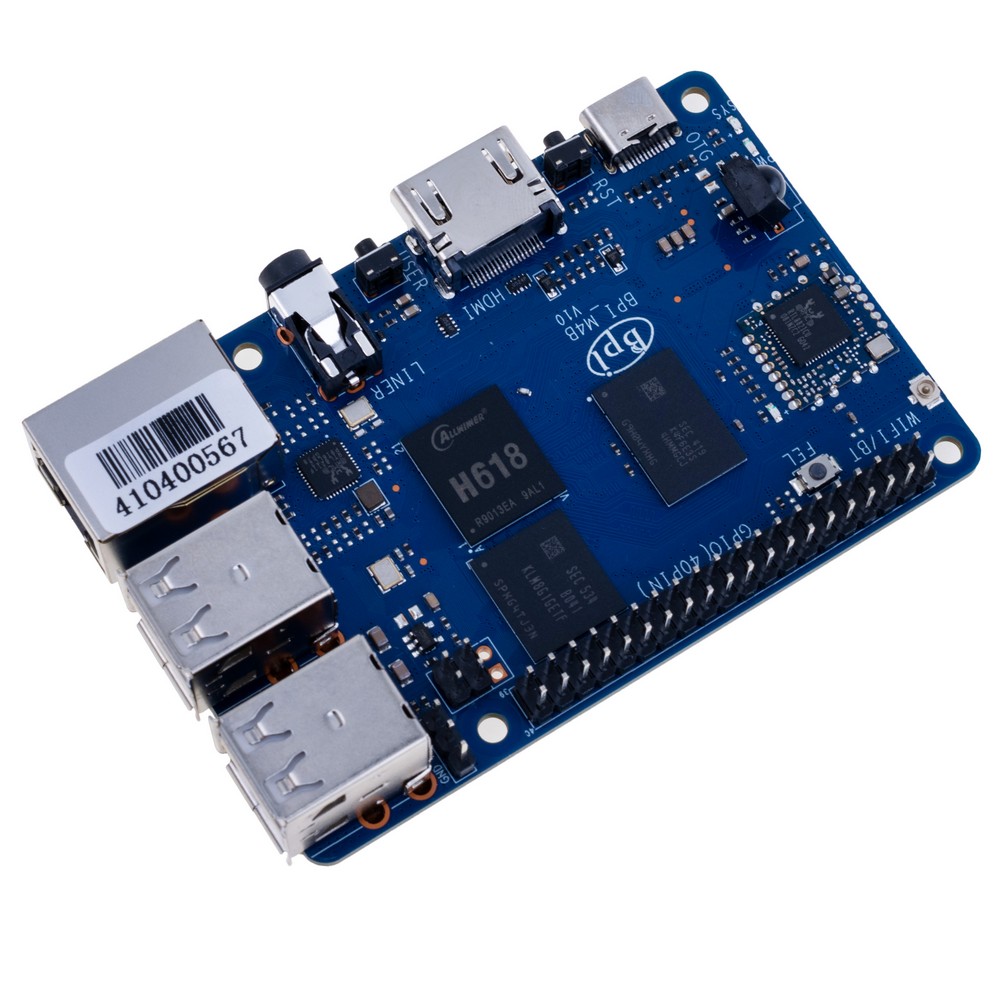 Mikrocomputer Banana Pi BPI-M4 Berry 2G LPDDR4+8G eMMC