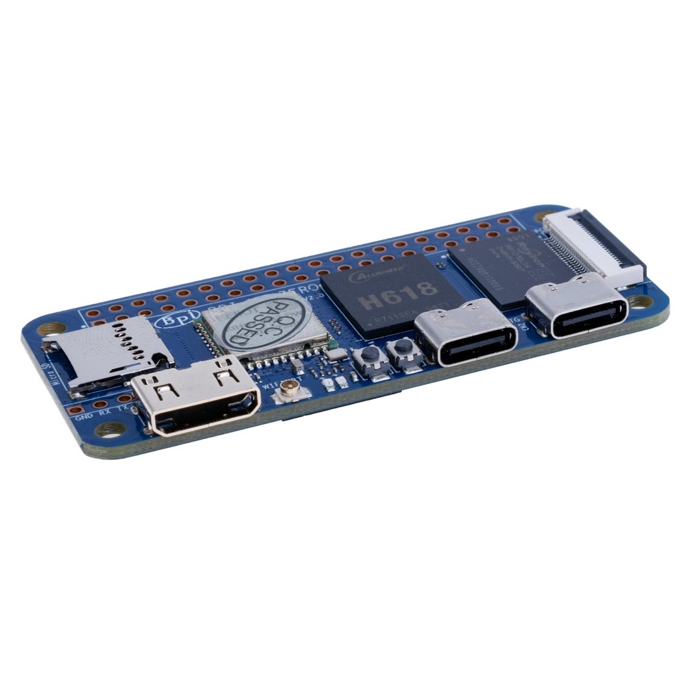 Mikrocomputer Banana Pi BPI-M4 Zero, Allwinner H618 4G DDR3+32G eMMC