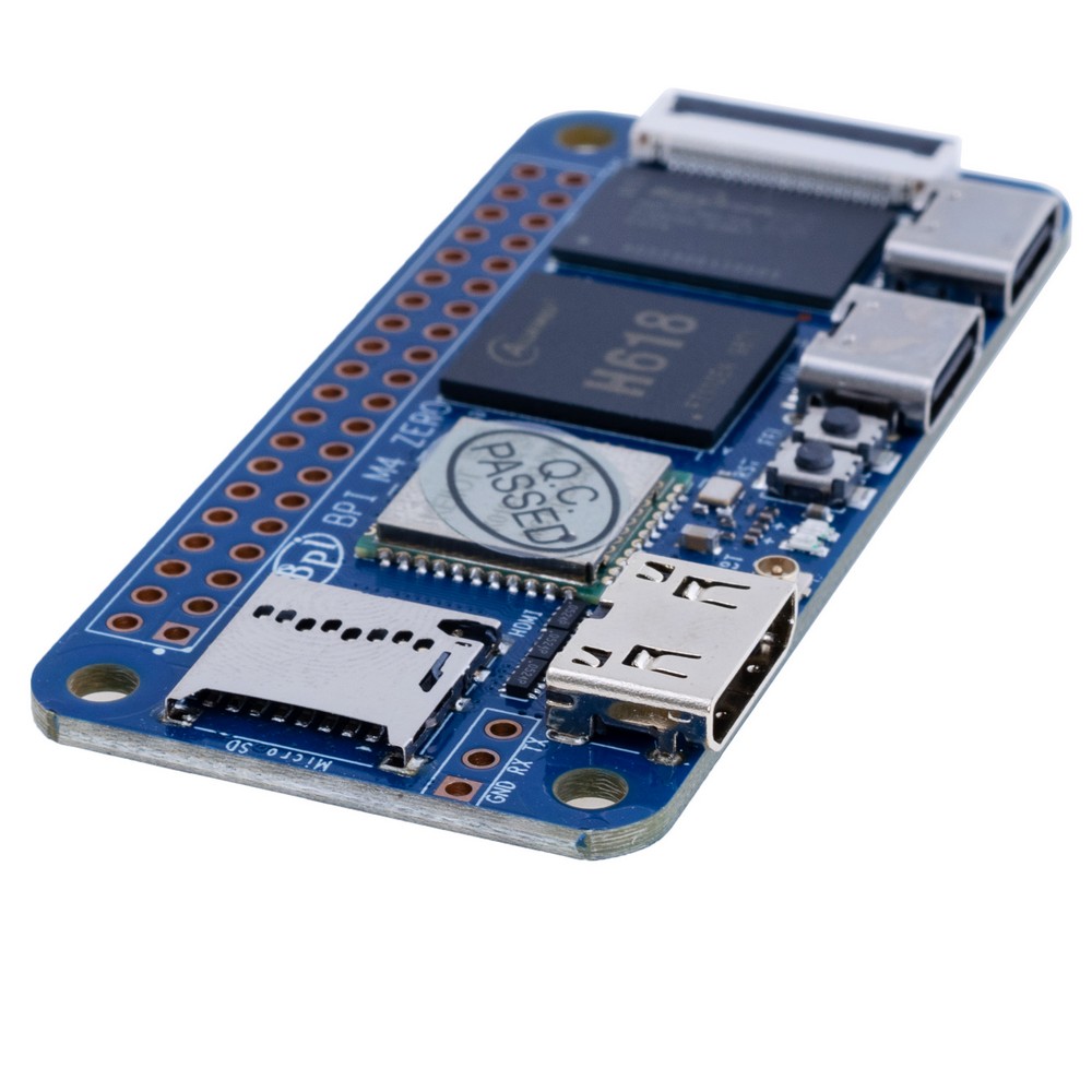 Mikrocomputer Banana Pi BPI-M4 Zero, Allwinner H618 4G DDR3+32G eMMC