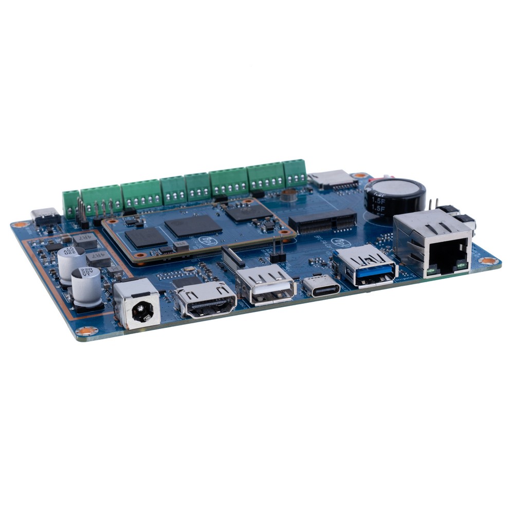 Platine Banana Pi BPI-F4 mit Prozessor Sunplus SP7350 Quad Cortex-A55 und NPU 4.1 TOPS