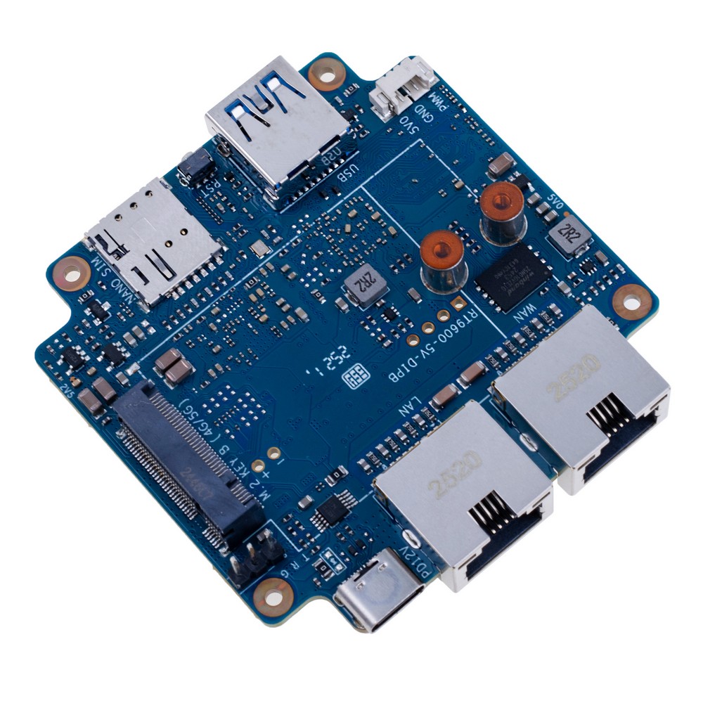 Mini-Router Banana Pi BPI-Wifi6 Mini Router Triductor TR6560+TR5220 Mini-Router Banana Pi BPI-Wifi6 Mini Router Triductor TR6560+TR5220