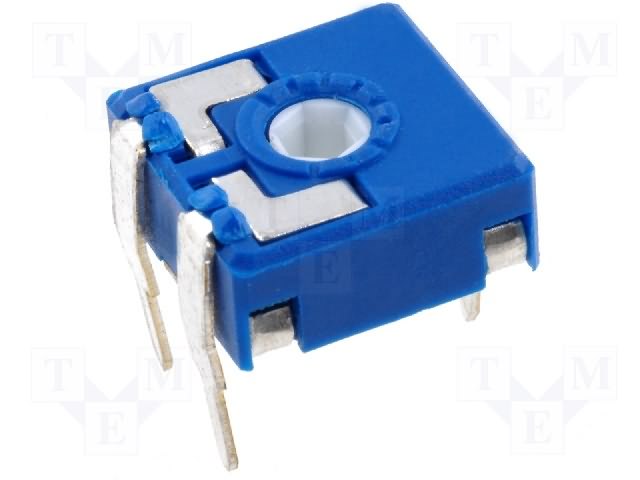 50 kOhm CA9MV 50K (Potentiometer Ausführungs-, Einstellung oben; 9х9mm)