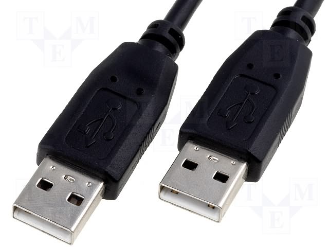 Kabel USBA-plug - USBA-plug Lange 2m (CAB-USB2AA/2) Kabel USBA-plug - USBA-plug Lange 2m (CAB-USB2AA/2)