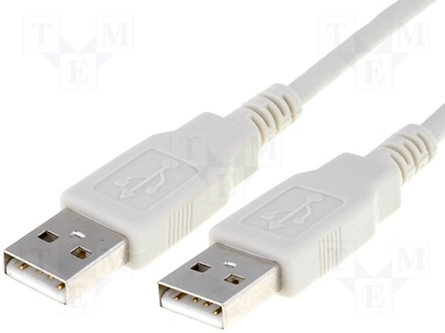 Kabel USBA-plug - USBA-plug 3м (CAB-USBAA / 3) Kabel USBA-plug - USBA-plug 3м (CAB-USBAA / 3)