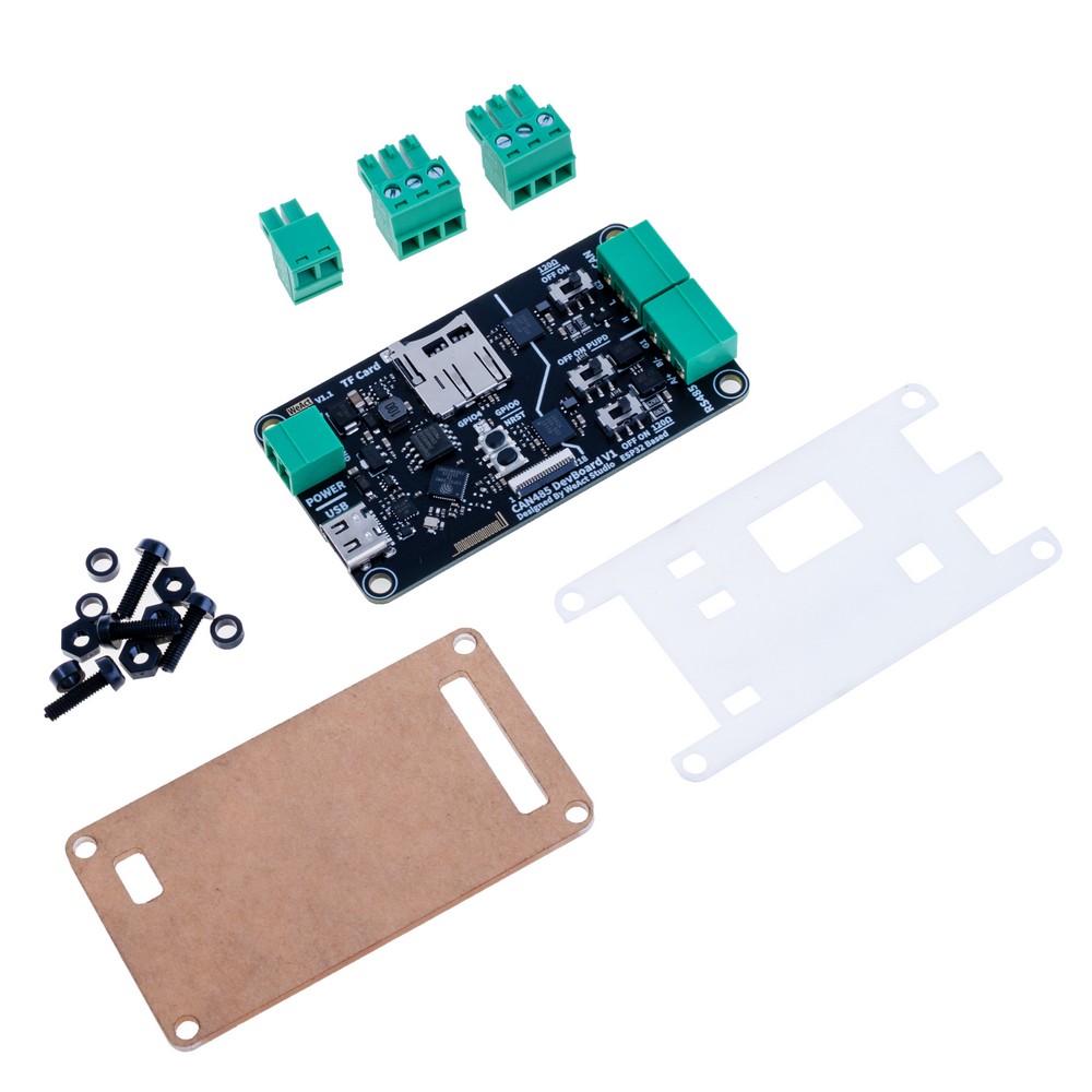 Wandler Schnittstelle CAN485 DevBoard V1 ESP32-D0WD-V3+CH343P (WeAct Stuio) Wandler Schnittstelle CAN485 DevBoard V1 ESP32-D0WD-V3+CH343P (WeAct Stuio)