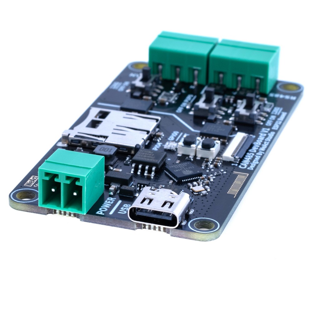 Wandler Schnittstelle CAN485 DevBoard V1 ESP32-D0WD-V3+CH343P (WeAct Stuio) Wandler Schnittstelle CAN485 DevBoard V1 ESP32-D0WD-V3+CH343P (WeAct Stuio)