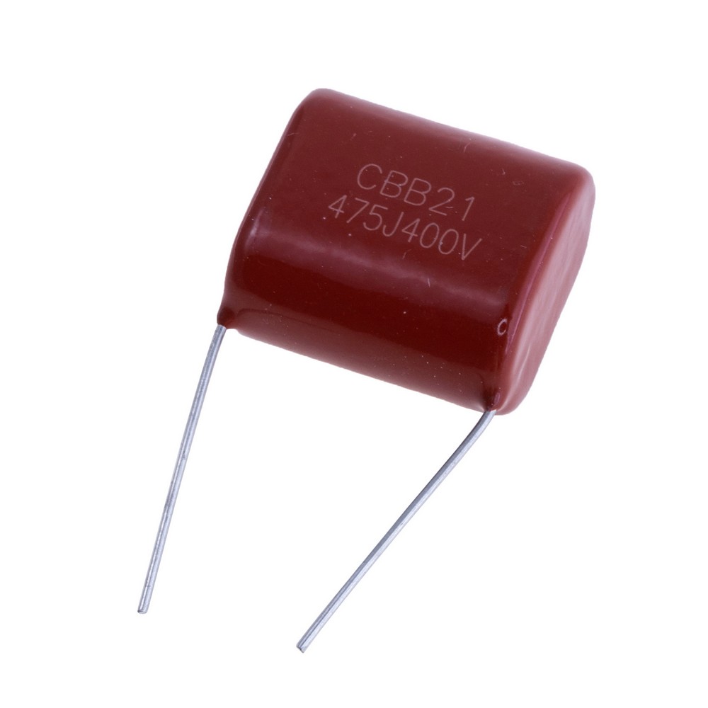 CBB21 4,7µF 400VAC J(±5%), P=22,5mm, 24x22x14mm CBB21-475J400VP22.5 конденсатор плівковий