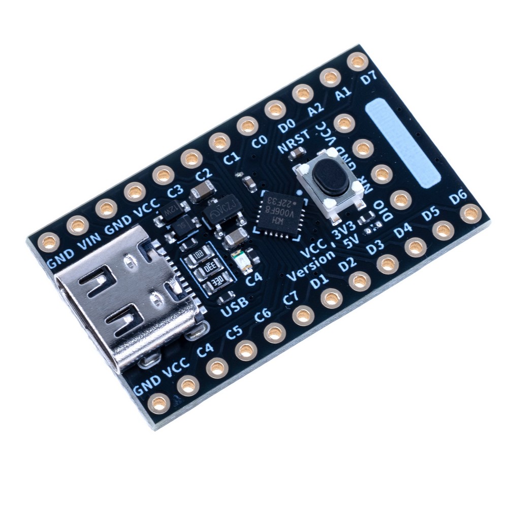 Entwicklungsboard CH32V006F8U6 3.3V IO (WeAct Studio) Entwicklungsboard CH32V006F8U6 3.3V IO (WeAct Studio)