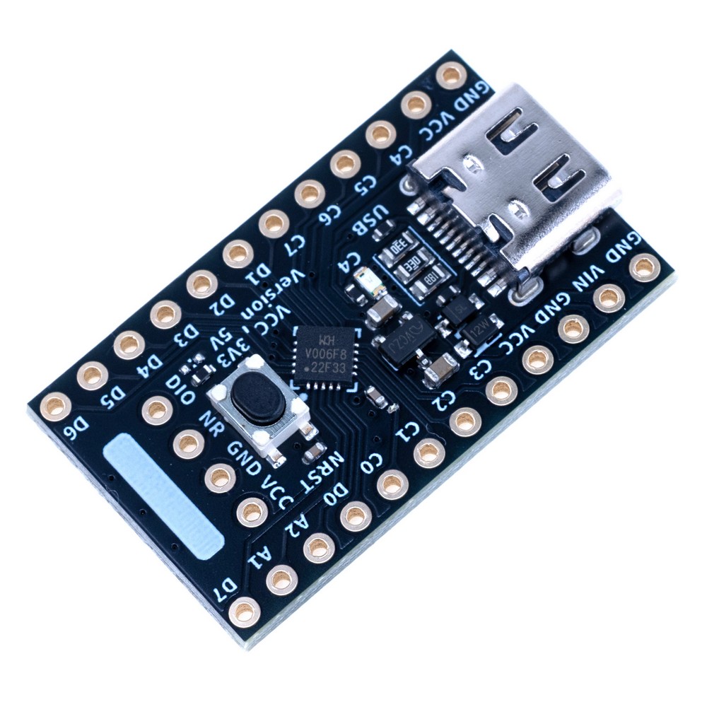 Entwicklungsboard CH32V006F8U6 3.3V IO (WeAct Studio) Entwicklungsboard CH32V006F8U6 3.3V IO (WeAct Studio)