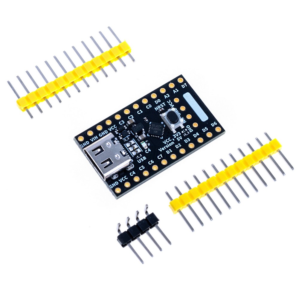 Entwicklungsboard CH32V006F8U6 5V IO (WeAct Studio) Entwicklungsboard CH32V006F8U6 5V IO (WeAct Studio)