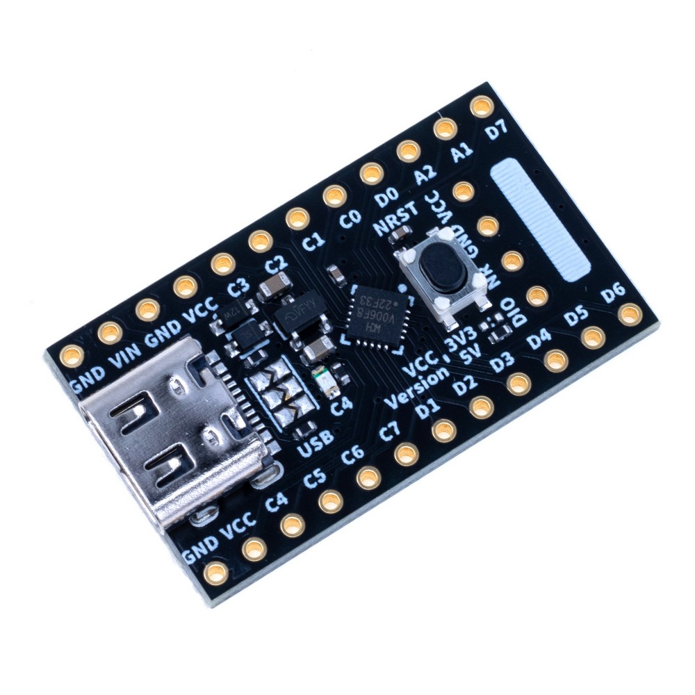 Entwicklungsboard CH32V006F8U6 5V IO (WeAct Studio) Entwicklungsboard CH32V006F8U6 5V IO (WeAct Studio)