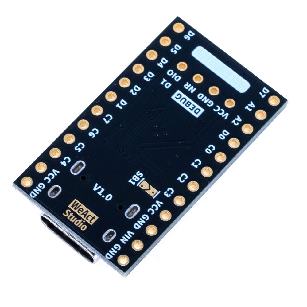 Entwicklungsboard CH32V006F8U6 5V IO (WeAct Studio) Entwicklungsboard CH32V006F8U6 5V IO (WeAct Studio)