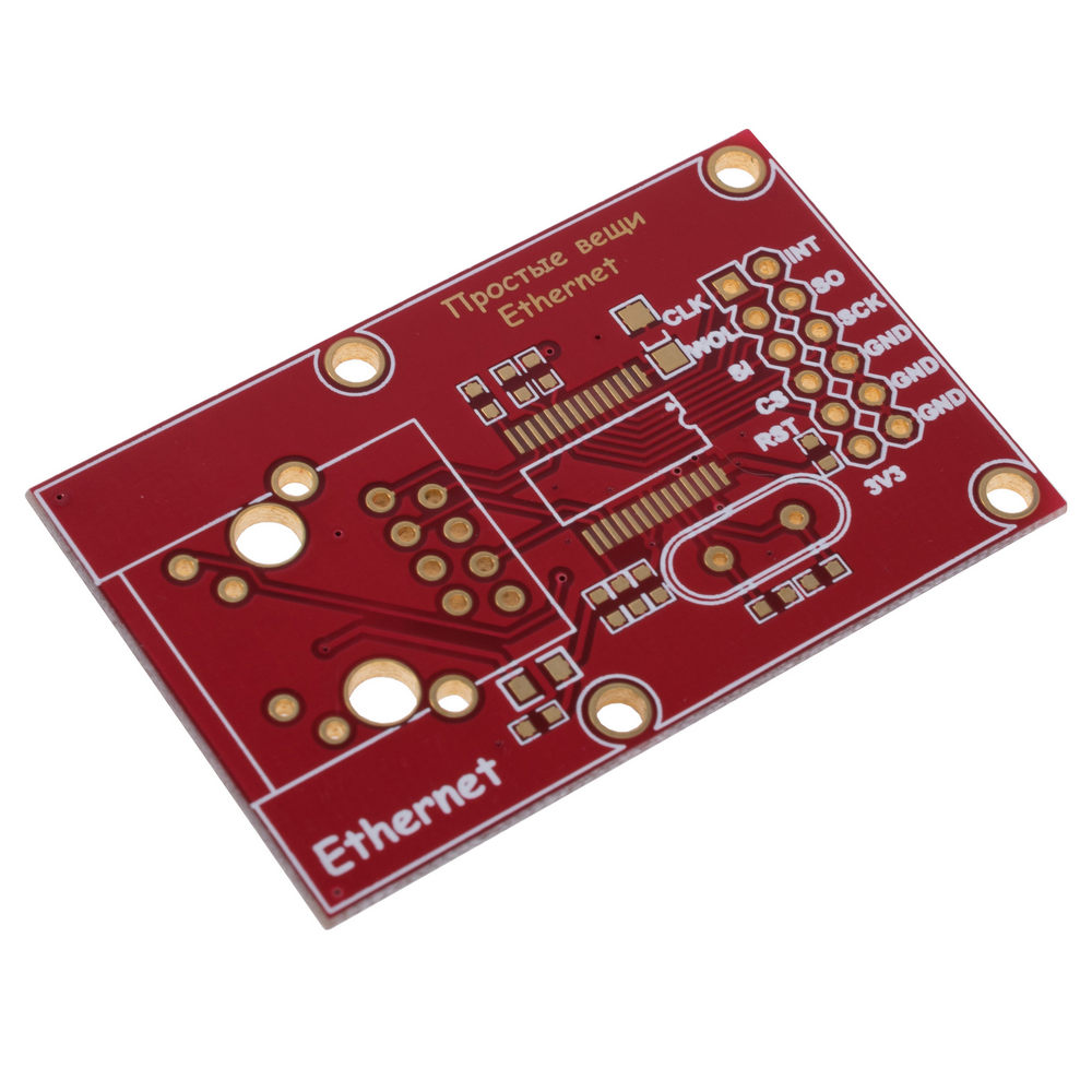 reine Platte EP_ethernet (für ENC28J60) reine Platte EP_ethernet (für ENC28J60)