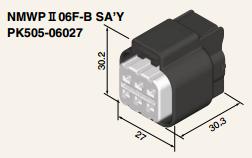 NMWP II 06F-B SA"Y Pn. PK505-06027 socket, Furukawa NMWP II 06F-B SA"Y Pn. PK505-06027 socket, Furukawa