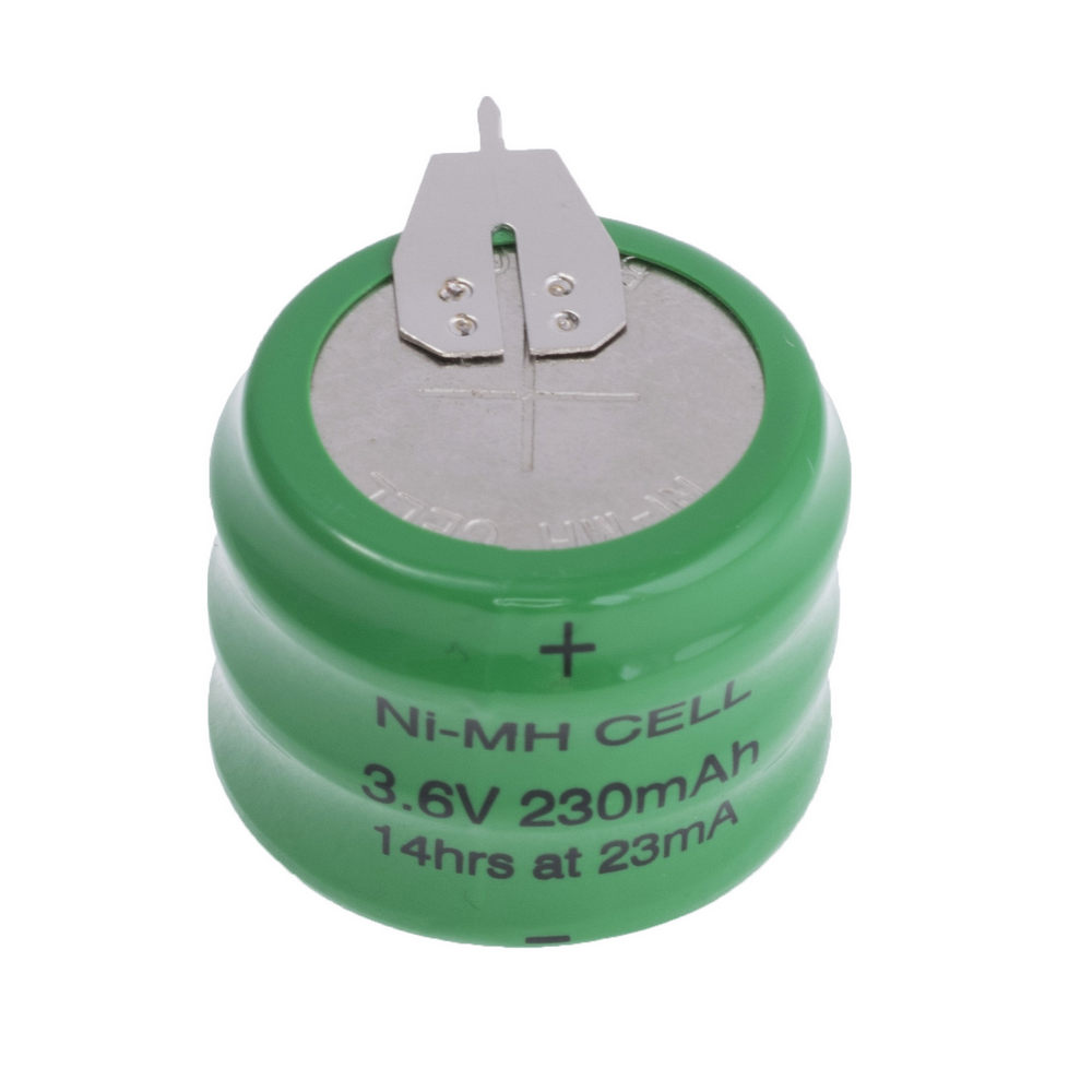 Coin NiMH battery 3.6v 250mAh coin 3S1P + Nickel (size: 26x20mm) Coin NiMH battery 3.6v 250mAh coin 3S1P + Nickel (size: 26x20mm)